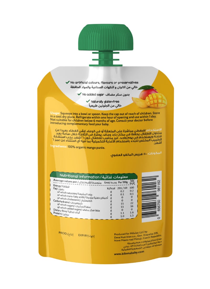 Bibena Organic Puree Mango - Image 2